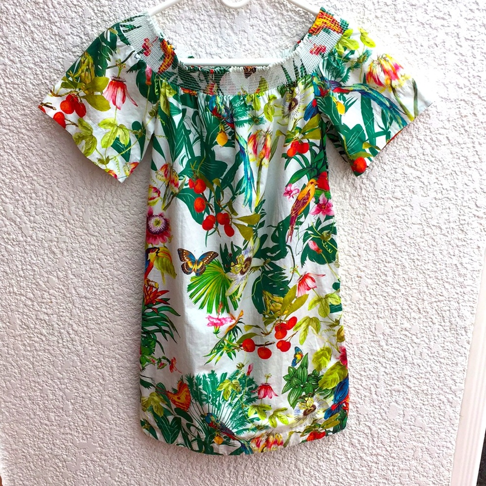 J. Crew Floral Mini Dress - Multicolor